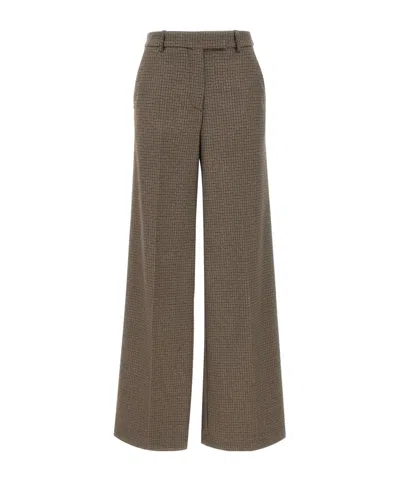 KAOS CHECK-PATTERN TROUSERS
