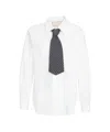 Kaos Classic White Shirt With Tailored Fit In White
