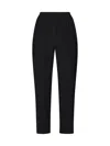Kaos Elastic Waist Casual Pants In Black