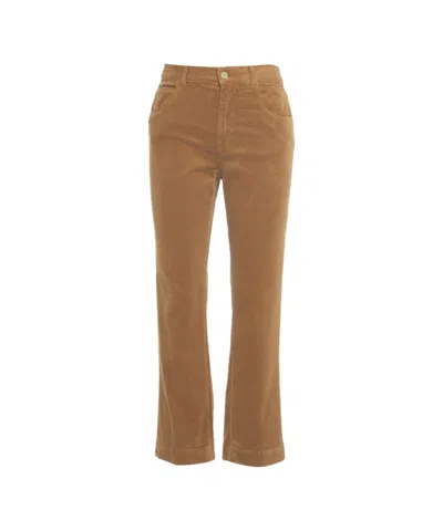 Kaos Corduroy Pants In Brown