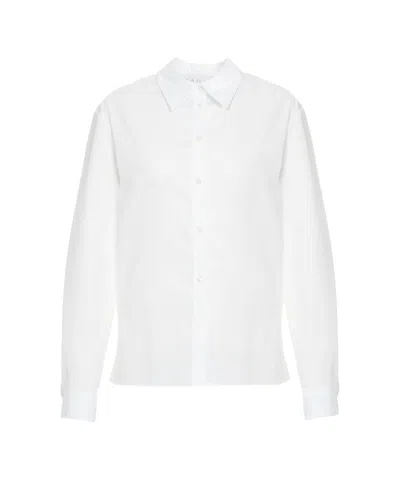 Kaos Cotton Blend Blouse In White