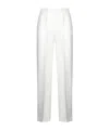 Kaos Crease Detail Track Pants In White