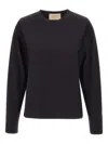 Kaos Crew-neck Long-sleeve Top In Black