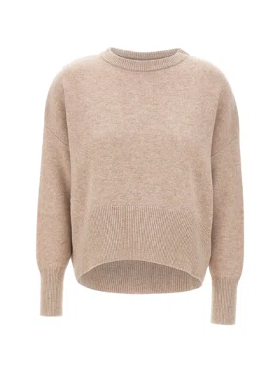 Kaos Crew-neck Sweater In Neutral