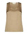 Kaos Crew Neck Vest In Neutral