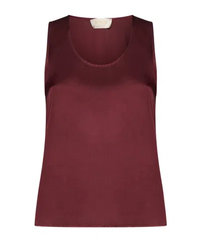 Kaos Crew Neck Vest In Red