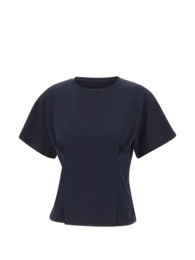 Kaos Crewneck Cotton T-shirt In Blue