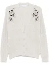 KAOS CRYSTAL-EMBELLISHED CARDIGAN