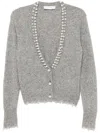 KAOS CRYSTAL-EMBELLISHED CARDIGAN