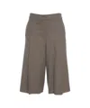 Kaos Culottes With Pleats In Multi