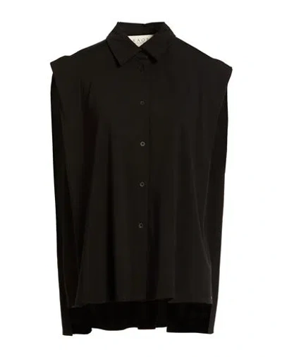 Kaos Day By Day Woman Shirt Black Size 6 Viscose, Polyamide, Elastane