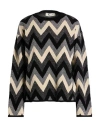 Kaos Day By Day Woman Sweater Beige Size L Viscose, Polyester, Metallic Fiber, Polyamide In Sand