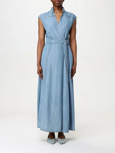 Kaos Dress  Woman Color Denim