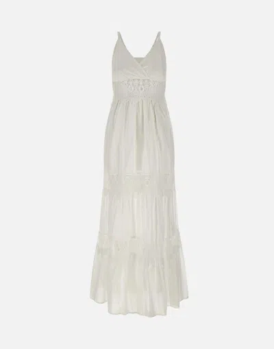 Kaos Dresses In White