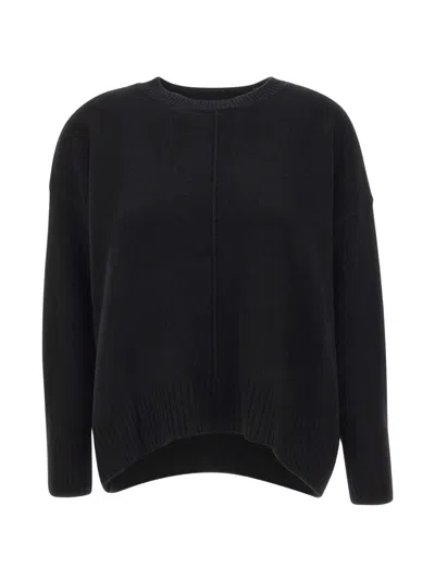Kaos Dropped-shoulder Oversized Sweater In Black