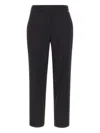 Kaos Elasticated-waistband Trousers In Black