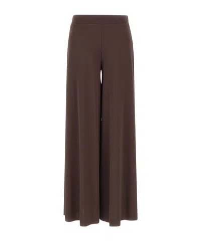 Kaos Pleated Casual Pants In Brown