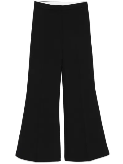 Kaos Flared Trousers In Black
