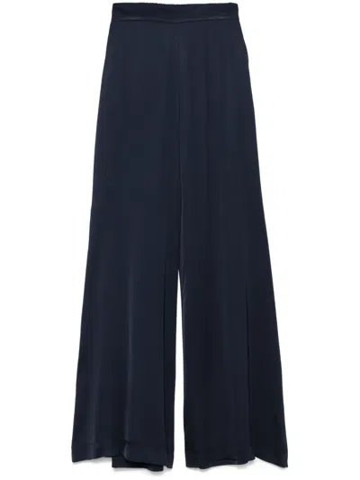 Kaos Flared Trousers In Blue