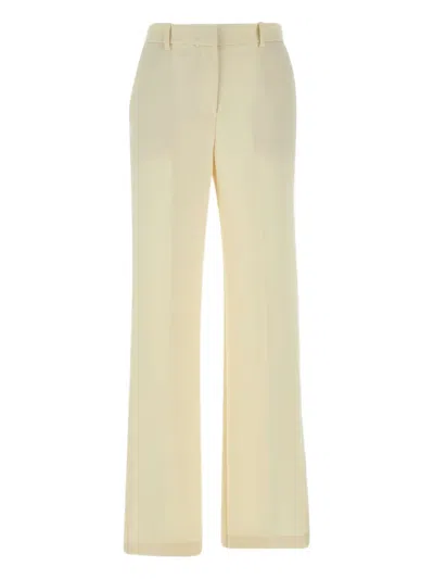 Kaos Flared Trousers In Neutrals