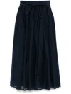 Kaos Full Midi Skirt In 蓝色