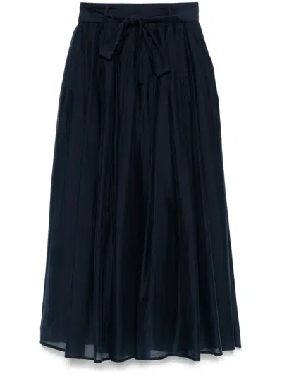 Kaos Full Midi Skirt In 蓝色