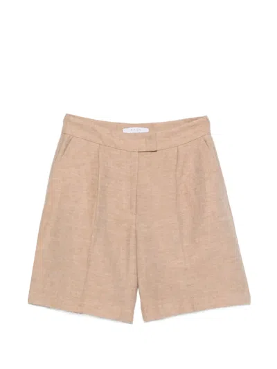 Kaos High-waisted Tailored Shorts In Pink