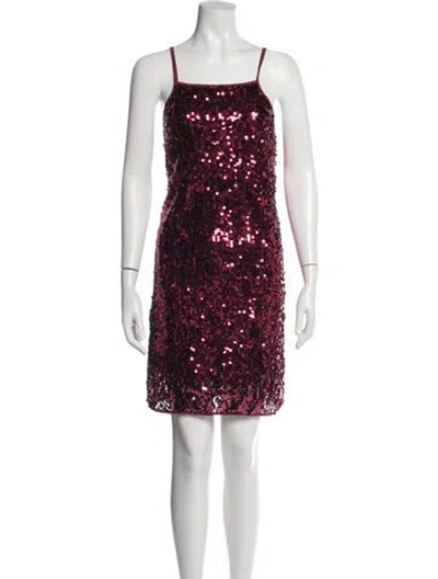 Pre-owned Kaos Jeans Printed Mini Dress In Multi