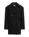 Kaos Jeans Woman Coat Black Size 8 Polyester
