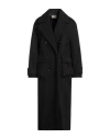 Kaos Jeans Woman Coat Black Size 8 Polyester