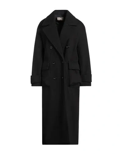 Kaos Jeans Woman Coat Black Size 8 Polyester
