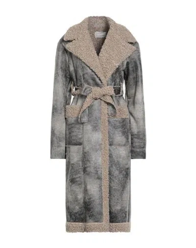Kaos Jeans Woman Coat Dark Brown Size 10 Cotton