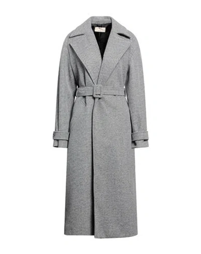 Kaos Jeans Woman Coat Grey Size 10 Polyester In Grey
