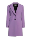 Kaos Jeans Woman Coat Light Purple Size 12 Polyester