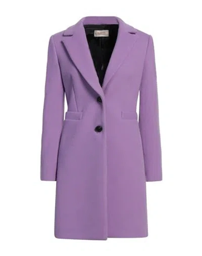 Kaos Jeans Woman Coat Light Purple Size 12 Polyester