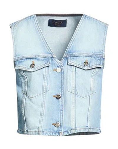 Kaos Jeans Woman Denim Outerwear Blue Size 12 Cotton