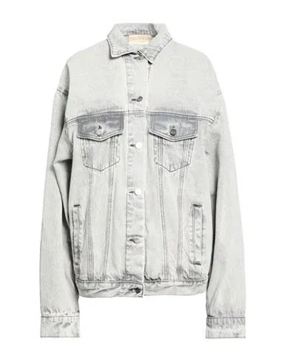 Kaos Jeans Woman Denim Outerwear Grey Size M Cotton In Blue