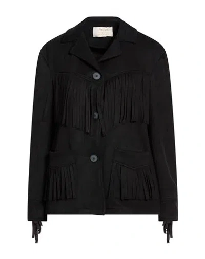 Kaos Jeans Woman Jacket Black Size M Polyester, Elastane