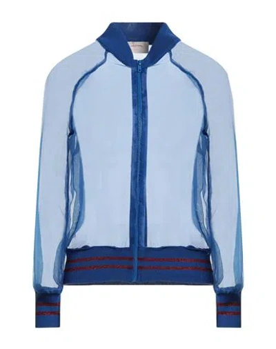 Kaos Jeans Woman Jacket Bright Blue Size S Polyester