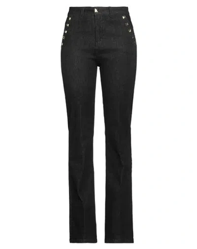 Kaos Jeans Woman Jeans Black Size 31 Cotton, Polyester, Elastane