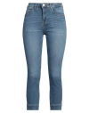 Kaos Jeans Woman Jeans Blue Size 27 Cotton, Elastane In Blue
