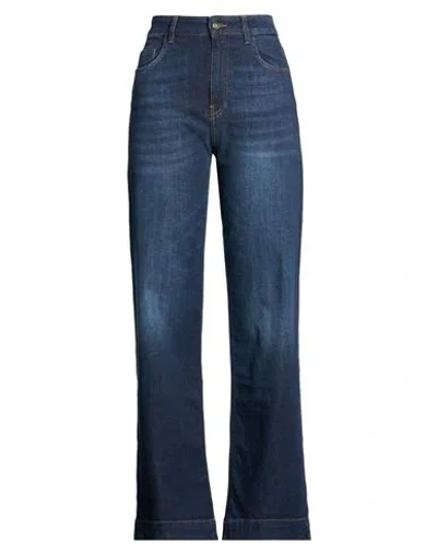 Kaos Jeans Woman Jeans Blue Size 27 Cotton, Elastane