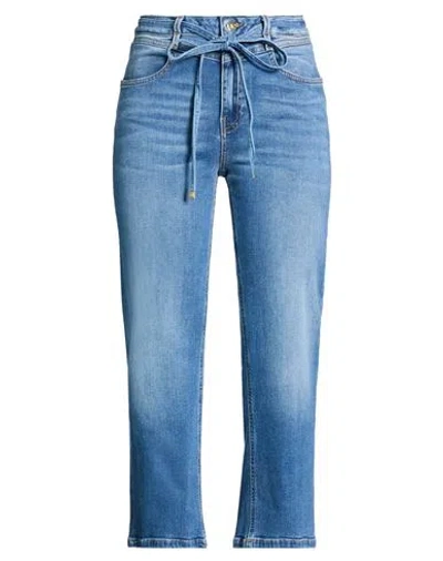 Kaos Jeans Woman Jeans Blue Size 27 Cotton, Elastane