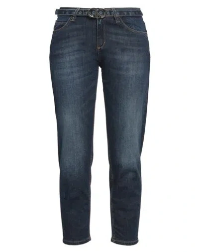 Kaos Jeans Woman Jeans Blue Size 27 Cotton, Elastane