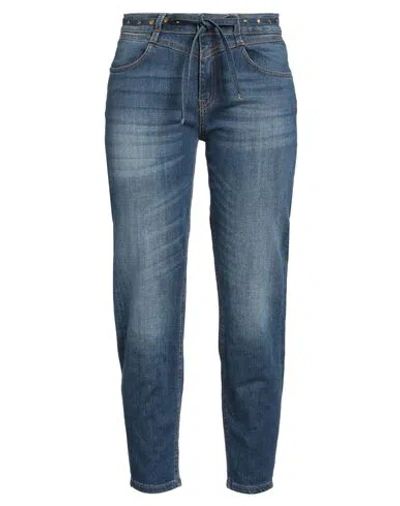 Kaos Jeans Woman Jeans Blue Size 28 Cotton, Elastane