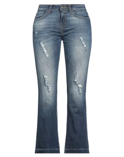 Kaos Jeans Woman Jeans Blue Size 28 Cotton, Elastane