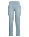 Kaos Jeans Woman Jeans Blue Size 29 Cotton, Polyester, Elastane In Blue