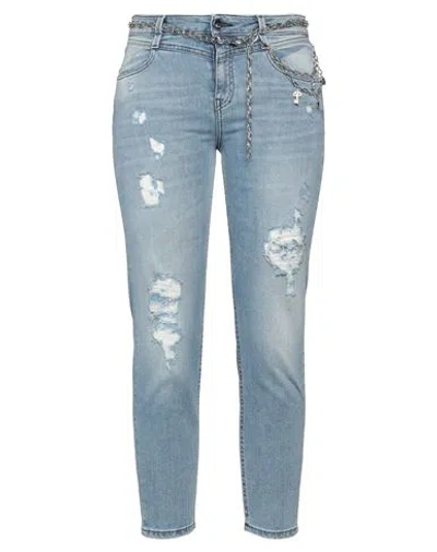 Kaos Jeans Woman Jeans Blue Size 30 Cotton, Elastane