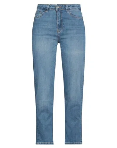 Kaos Jeans Woman Jeans Blue Size 32 Cotton, Elastane