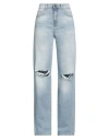Kaos Jeans Woman Jeans Blue Size 32 Cotton In Blue